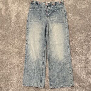 We The Free Light Blue wide leg Jeans